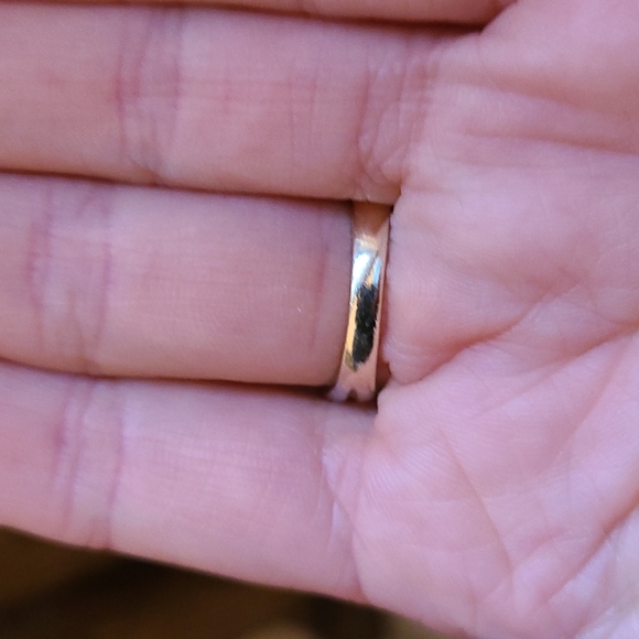 White and yellow 14K gold ring with dimonds - Picture 13 of 16